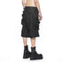 JULIUS 917PAM11 Black / Neo Tactical Wide Pants